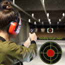 50pcs Targets Glow 6x6cm Reactive Splatter Paper Target for Hunting Train