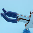 Two-Way Adjustable Three-Jaw Rotating Flask Clamp Laboratory Double Adjustm M1Y2
