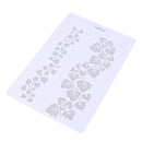 Stencil Bakeware Flowers Fondant Decorating Cake Stencil Kitchen Cupcake