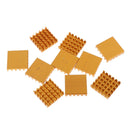 10x Aluminum Heat Sink Heatsink,Cooler Cooling for CPU Led Amplifier Transistor