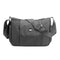 Nylon Casual Messenger Bag Women Large Capacity Shoulder Handbag (Grey) A#S