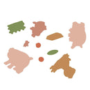 Pig Silicone Clear Stamp+Metal Cutting Dies Stencil Frame Scrapbook Decor A
