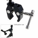 Magic Arm 3/8 1/4 Screw Clamp Crab Plier Clip Bracket Tripod For Camera DV DSLR