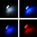 4pcs Mini USB LED Car Ambient Light Auto Interior Lighting Decorative Lamp A