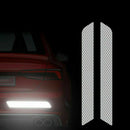 Reflective Warning Strip Tape Car Bumper Reflector Stickers 25mm*216mm 1 Pair