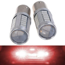 2Pcs Red BA15S P21W 1156 33SMD 5730 12V LED Car Reverse Backup Lamp B Nd