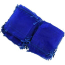 100 Organza Wedding Party Favor Gift Candy Sheer Bags Jewelry Pouch Dark bl