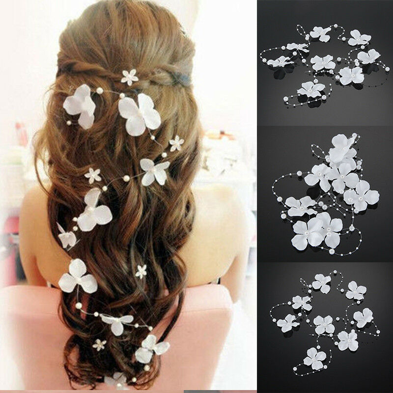 Wedding Bridal Flower Girl Flower Headband Hair Band Headpiece best Supply