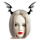 Bat Wings Ears Hair Hoop Halloween Party Headband Hairband Headwear Cosp Gw