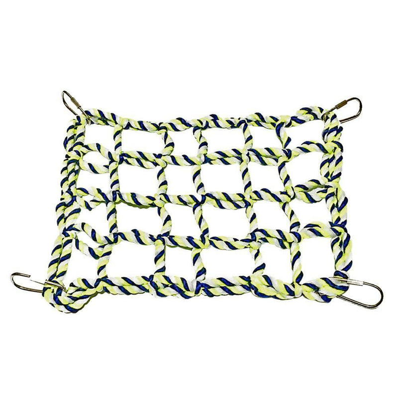 Parrot Climbing Net Bird Swing Rope Ladder Hanging Chewing Toys for Hamster A