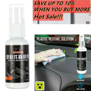 Plastic Parts Retreading Restore Agent Wax Instruments Panel Wax Reducing 30ML