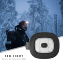 USB Rechargeable LED Light Replacement for DIY Fishing Beanie Hat (4 LED) A