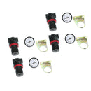 4x PRO Pneumatic Regulator And Mini Air Filter Oil