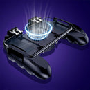Six-Finger Mobile Phone Game Controller Joystick Gamepad Cooling Fan for PUBG