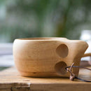 Wooden Cup Primitive Handmade Natural Wood Coffee Tea Beer Juice Milk Mu XXQ