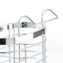 Stainless Steel Chopsticks Drainer Cage Cutlery Spoon Storage Box Rack Kitc G4B4