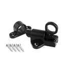 Window Gate Security Pull Ring Spring Bounce Door Bolt Aluminum Alloy Latch