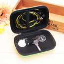 Mini Square EVA Case Headset Bluetooth Earphone Cable Storage Box A