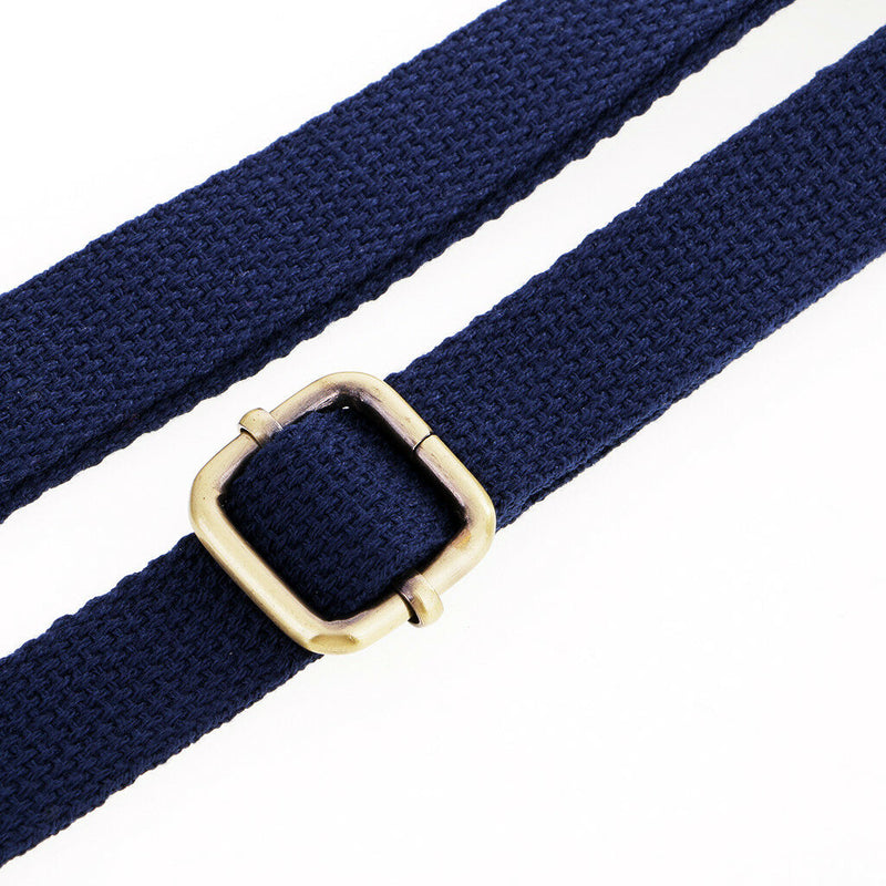 Adjustable Canvas Crossbody Bag Shoulder Bag Handbag Strap Replacement Blue