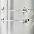 Refrigerator Door Lock with 2 Keys for Fridge Lock Security for Child SafetyN3K8