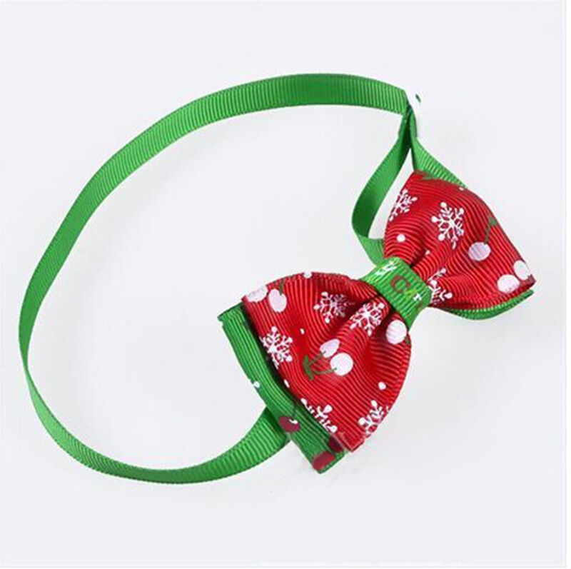 Dog Cat Pet Bow Tie Adjustable Necktie Collar Clothes Bow Tie Cool SPTOCA