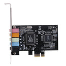 PCI-E Audio digital sound card 5.1 solid capacitors CMI8738 chipset OZ