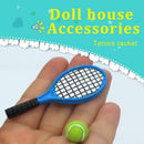 1 Pair Mini Tennis Racquet Set Child Kids Outdoor Garden Sports & Ball Play E3E8