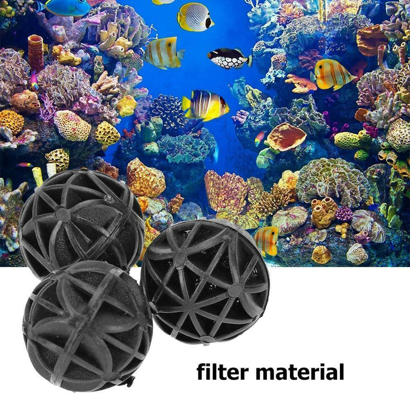 10pcs Aquarium Pond Filter Bio-balls Fish Tank Aquarium Filtration (2.6cm) A