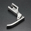 5X(Simple steel Sewing Machine Presser Foot Narrow Zipper Presser Foot for Y9G9)