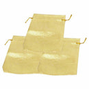 25pcs Drawstring Non-woven fabric Voile Jewelry Favour Wedding Candy Gift P B9P1
