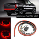 100cm Car Tail Strip Light 3030 144LED Red Universal LED Running Brake Reve N6T5