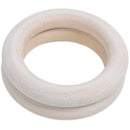 Natural wooden rings, diameter 50mm S7Q3