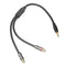 3.5mm Male to 2RCA Female Headphone Splitter Audio Cable Adapter Converter Cord