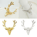 10x Metal Reindeer Napkin Rings Cloth Napkin Holders Wedding Decor