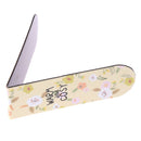 6pcs/set Colored flowers magnetic bookmarks stationery double sided bookmark 3C