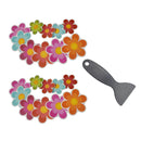 20Pcs Non Slip Baby Bath Mat Shower Stickers Flower Textured Treads