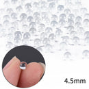 100pcs/lot 4.5mm pocket outdoor hunting slingshot catapult target glass balls M&