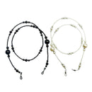 2Pcs 68cm Eyeglasses Rope Beaded Eyewear Chain Holder Unisex Accessories