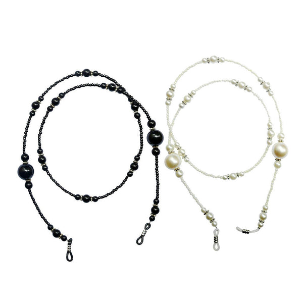2Pcs 68cm Eyeglasses Rope Beaded Eyewear Chain Holder Unisex Accessories