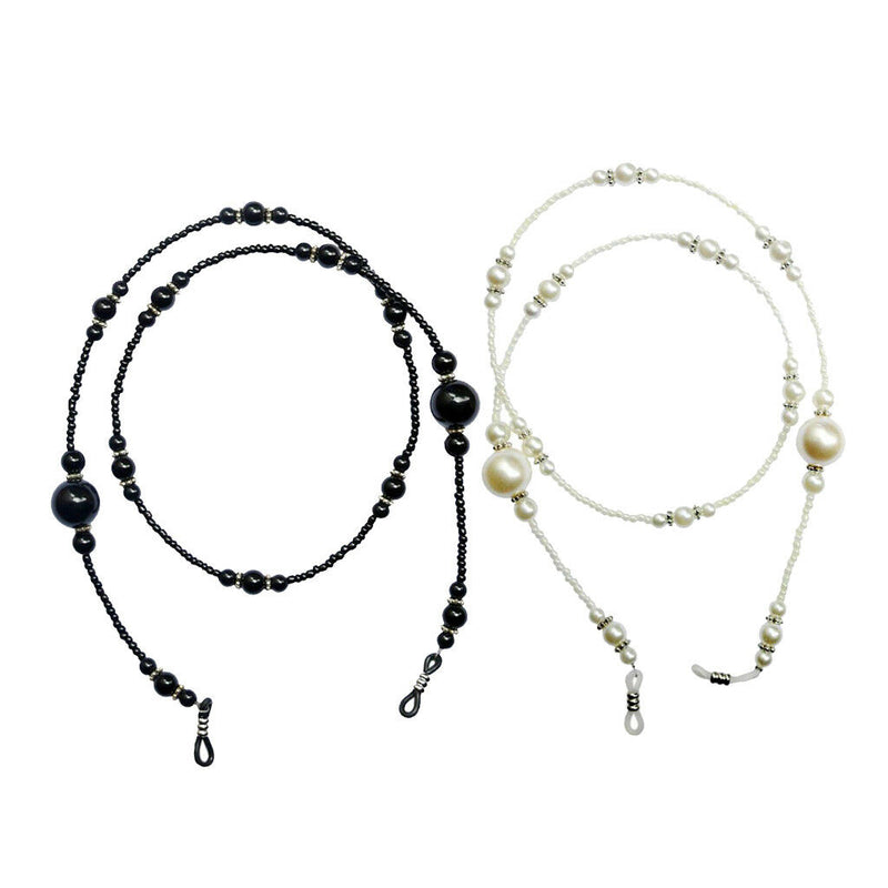 2Pcs 68cm Eyeglasses Rope Beaded Eyewear Chain Holder Unisex Accessories