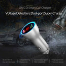 Orico 30W Portable Dual Usb Ports Car Phone Charger Usb Cigarette Lighter S