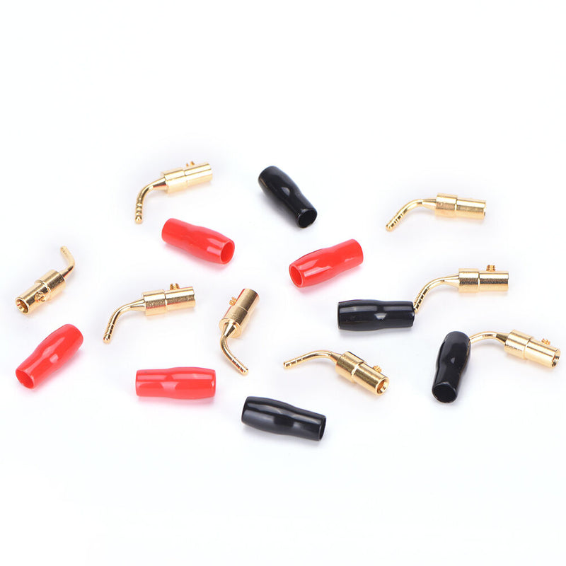 8PCS 2MM Audio Speaker Cable Pin Plug Banana Connector Screw For HifiNew MO