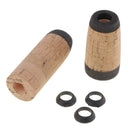 Spinning Rod Handle Composite Cork Fishing Rod Handle Grips Replacement DIY 24cm