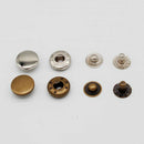 50 Sets Metal Snap Buttons