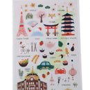 Tokyo daily Decorative Stationery Stickers Scrapbooking DIY Diary Album LabJBTEU