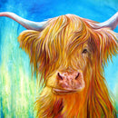 5D Full Drill Diamond Painting Animal Yak Rhinestone Bead Mosaic (B2293)