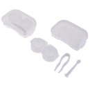 Invisible glasses Box Holder Container Case Soak Storage Eyecare Kit Tools BX