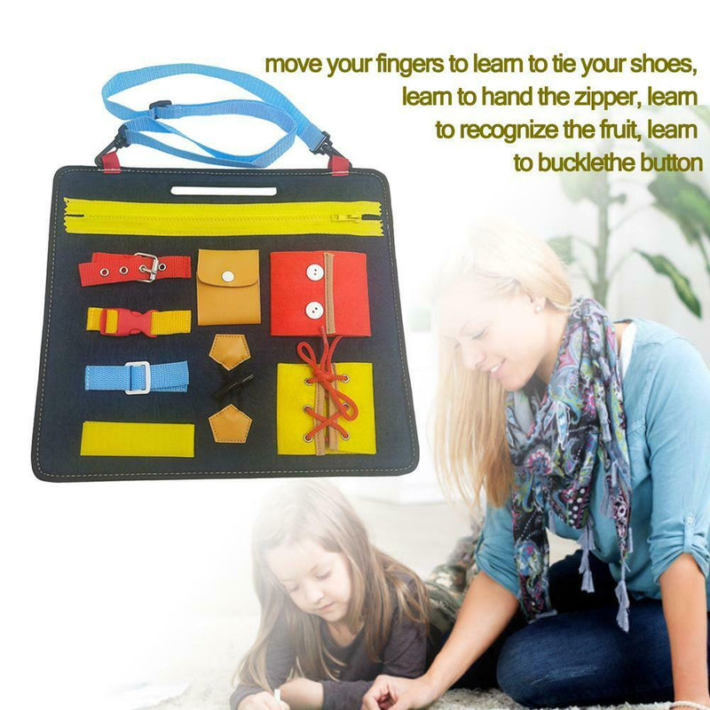 1-5years Puzzle Kid Wooden 1-5 Toys Puzzles Board Felt Children Kids Educational