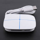 USB Multi-Function Hub Extender, USB 6-In-1 Colorful Luminous Hub with High R5N1