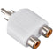 5X(RCA Y Splitter AV Audio Video Plug Converter Male to Female M/F Cable A S3E5)